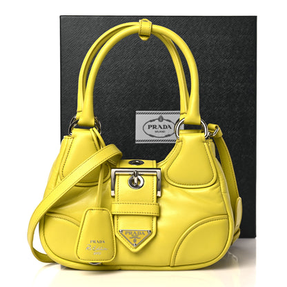Prada Nappa Soft Padded Re-Edition 2002 Moon Bag Cedro 8 of 8