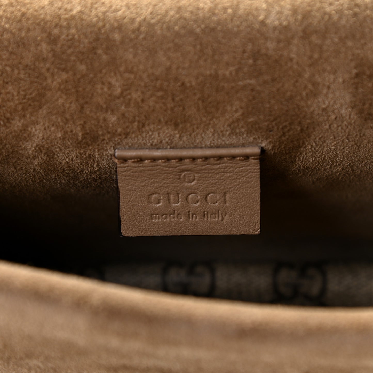 GG Supreme Monogram Mini Dionysus Shoulder Bag Taupe