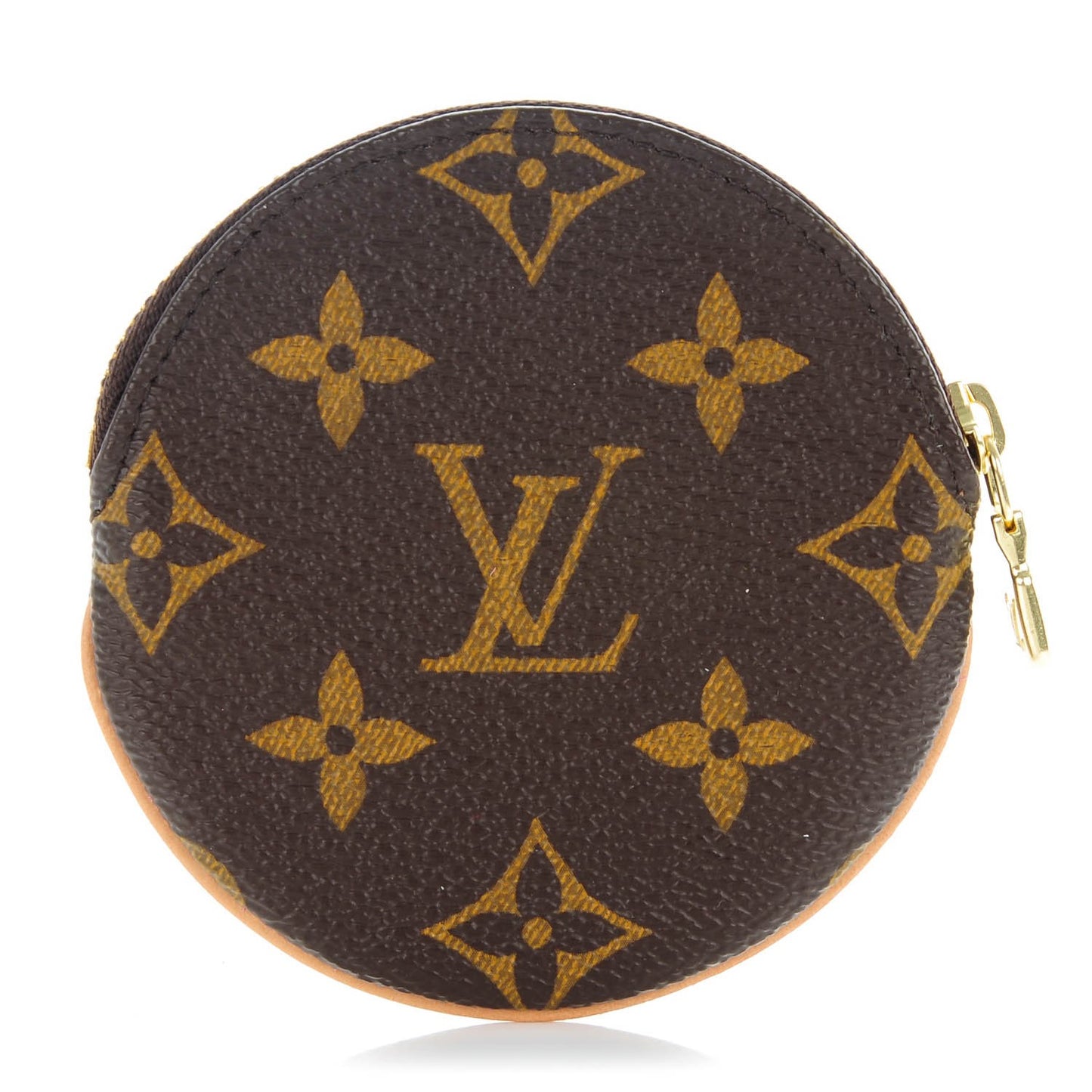 Monogram Round Coin Purse