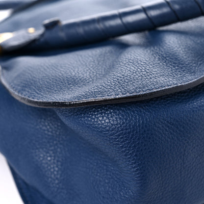 Chloe Calfskin Medium Marcie Satchel Royal Navy 9 of 19