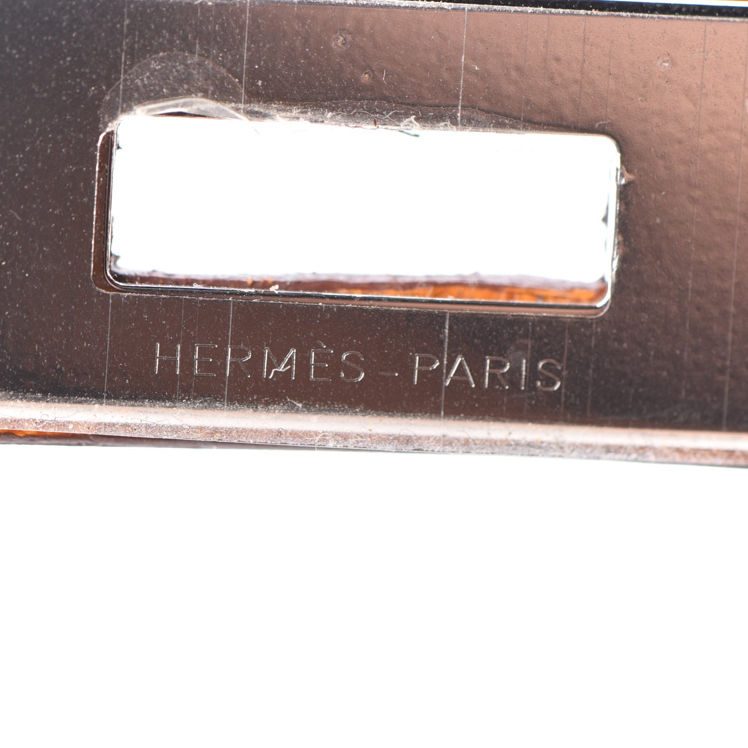 Hermes Shiny Niloticus Crocodile Kelly Cut Pochette Pain D'Epice 22 of 22