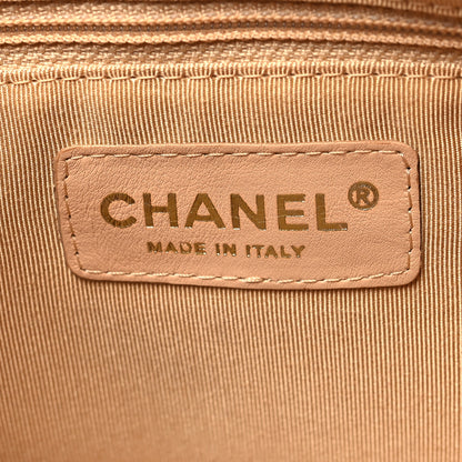 Chanel Caviar Quilted Timeless CC Shoulder Bag Beige 6 of 10