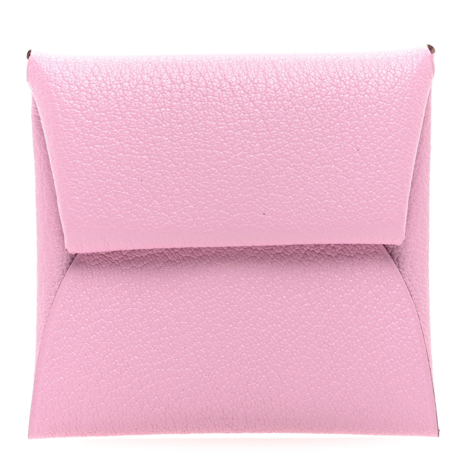 Hermes Chevre Mysore Bastia Coin Purse Mauve Sylvestre 1 of 8