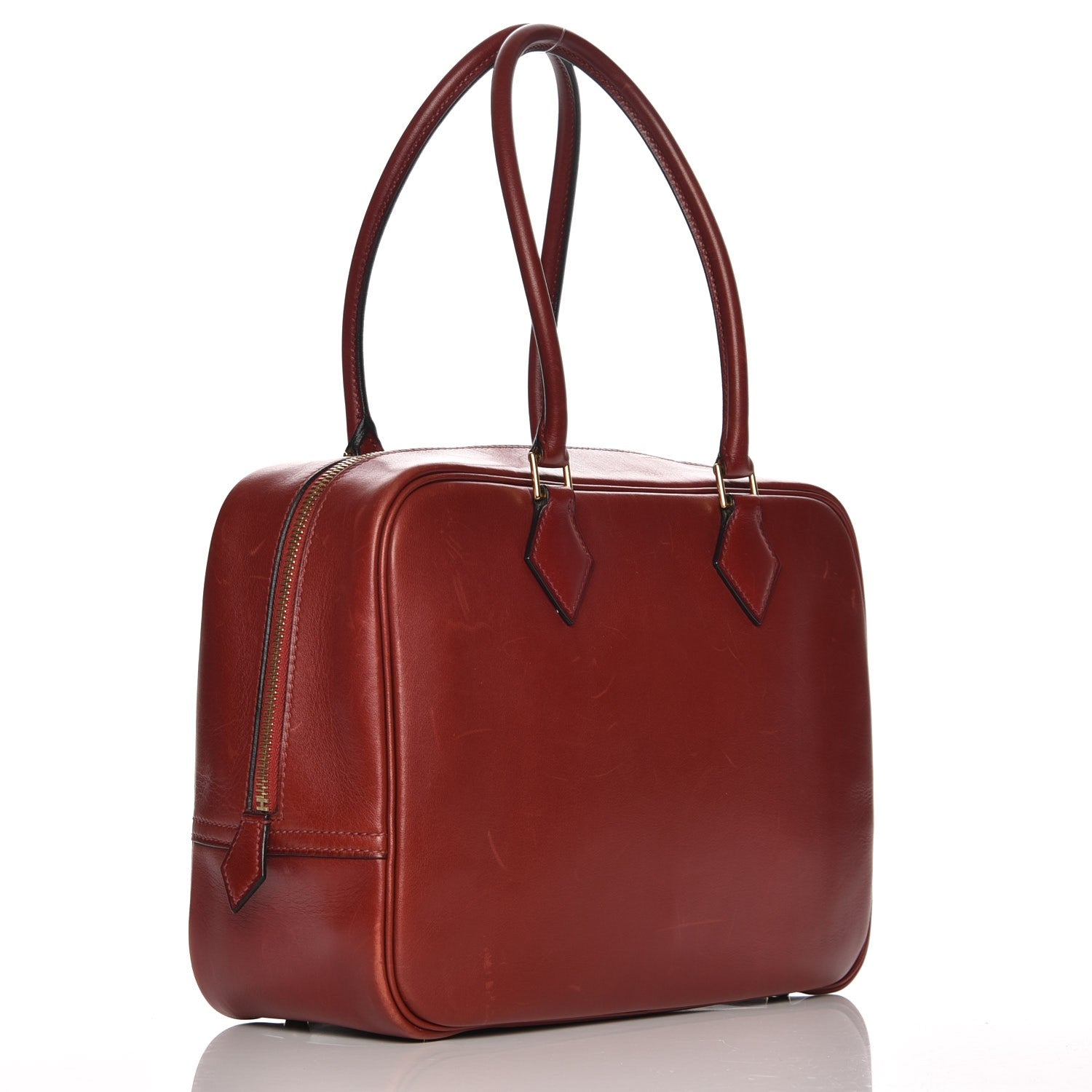 Hermes Box Plume 28 Rouge H 3 of 13
