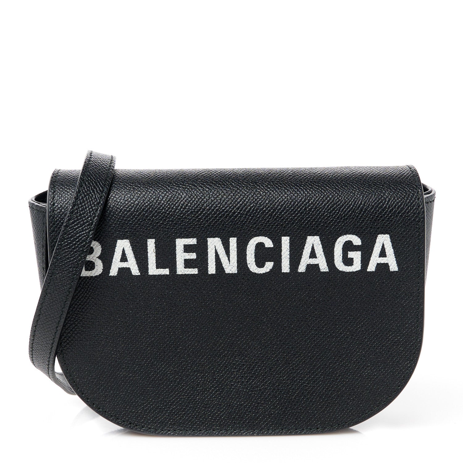 Balenciaga Grained Calfskin Logo Ville Day Bag XS Black 1 of 11