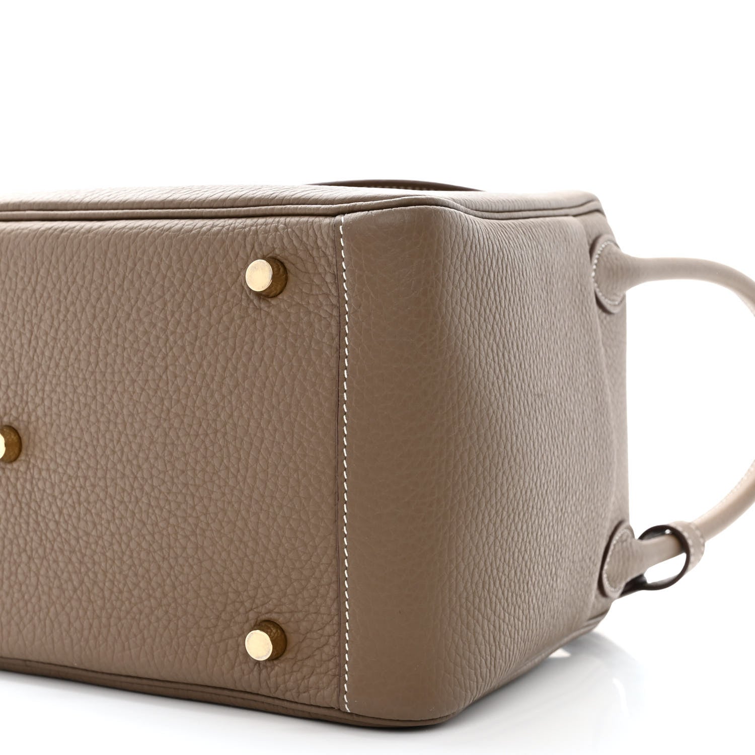 Hermes Taurillon Clemence Lindy 30 Etoupe 10 of 11