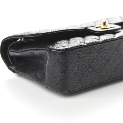 Chanel Caviar Quilted Medium Double Flap Black 6 of 11
