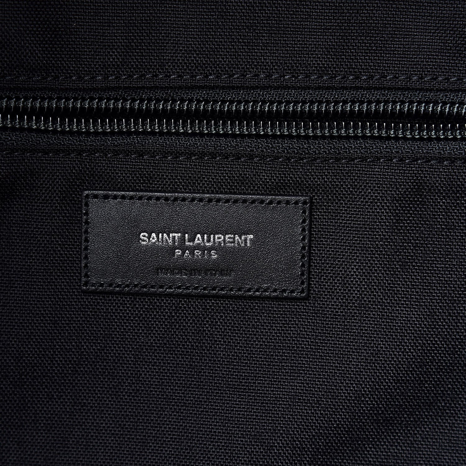 Saint Laurent Metallic Buffalo Star Hunting Backpack Silver Black 6 of 10