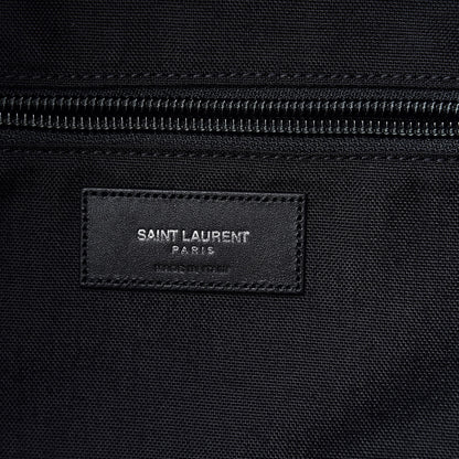 Saint Laurent Metallic Buffalo Star Hunting Backpack Silver Black 6 of 10