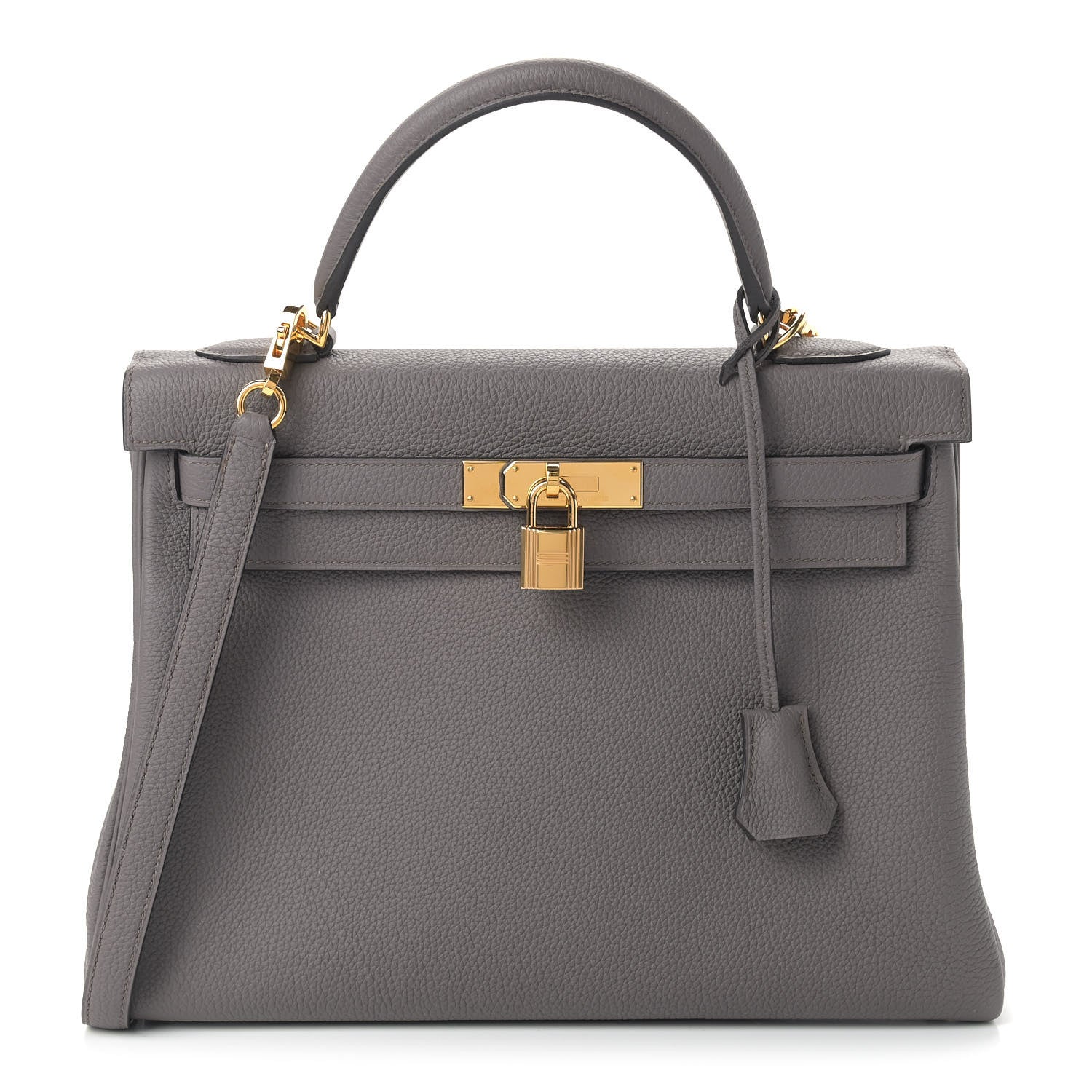 Hermes Togo Kelly Retourne 32 Etain 1 of 14