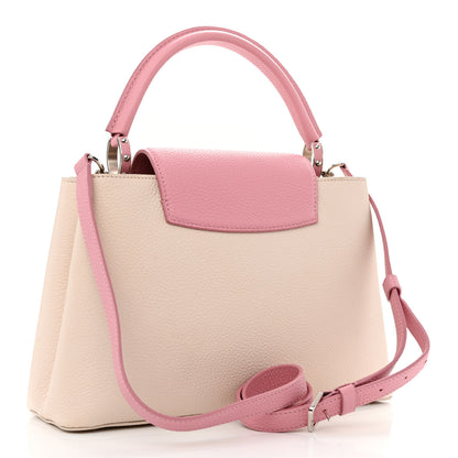 Louis Vuitton Taurillon Capucines PM Petale Pink 3 of 13
