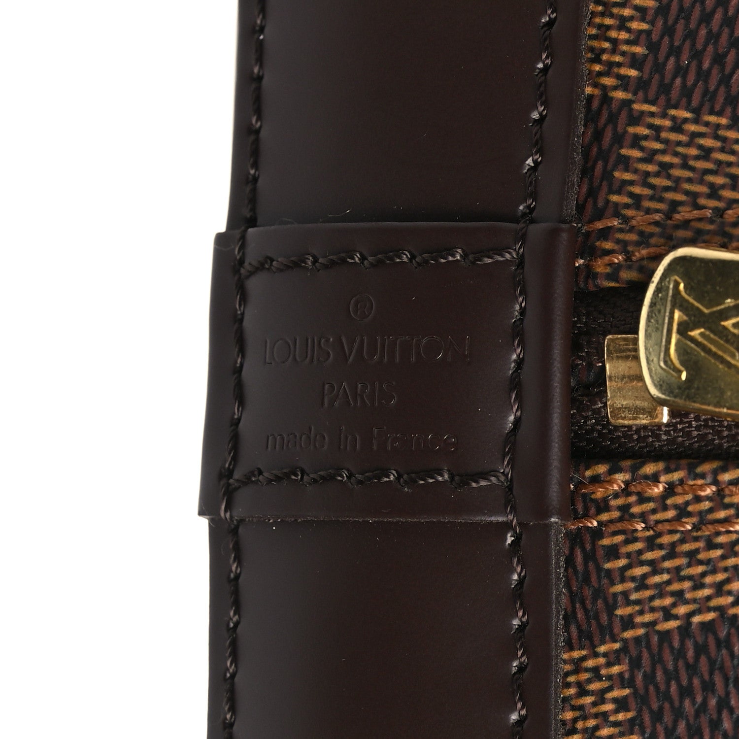 Louis Vuitton Damier Ebene Alma PM 6 of 9