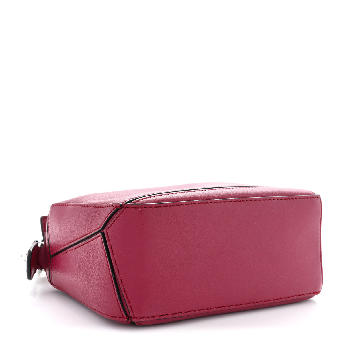 Calfskin Mini Puzzle Bag Raspberry