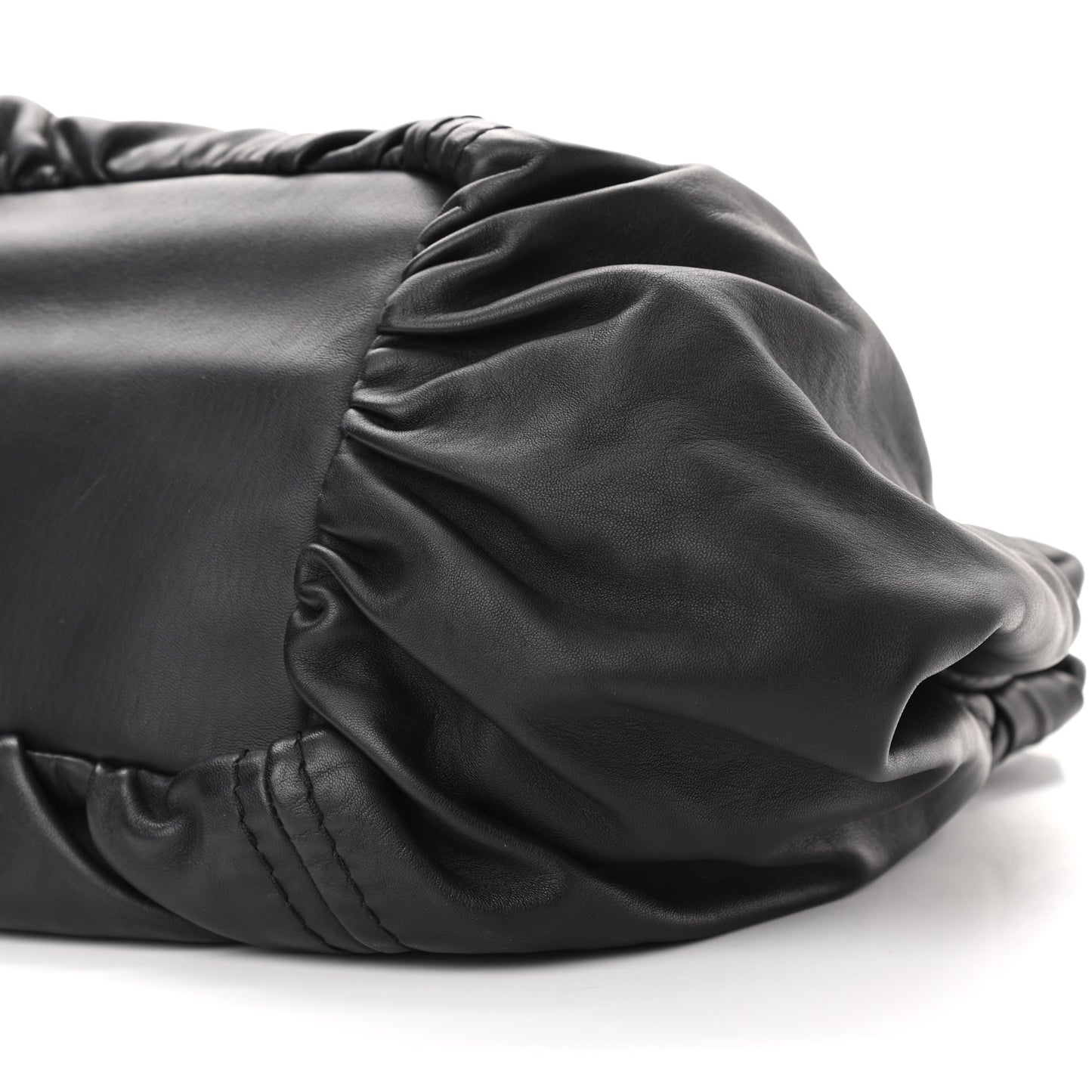 Calfskin Satchel Black