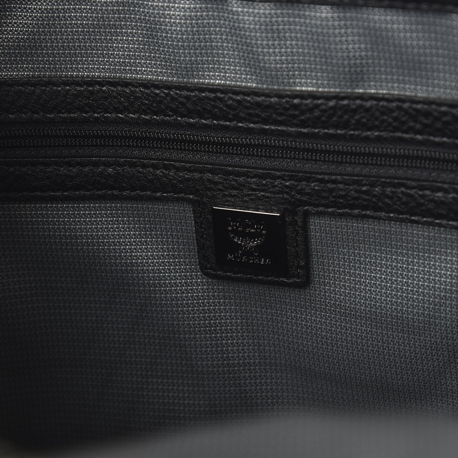 MCM Visetos Medium Side Studs Stark Backpack Black 7 of 8
