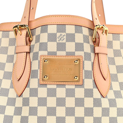 Louis Vuitton Damier Azur Hampstead MM 7 of 11