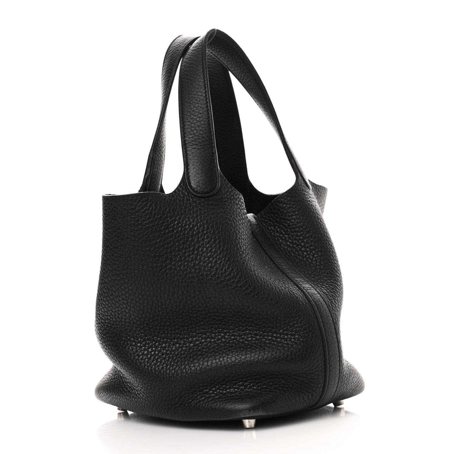 Hermes Taurillon Clemence Picotin Lock 18 PM Black 3 of 11