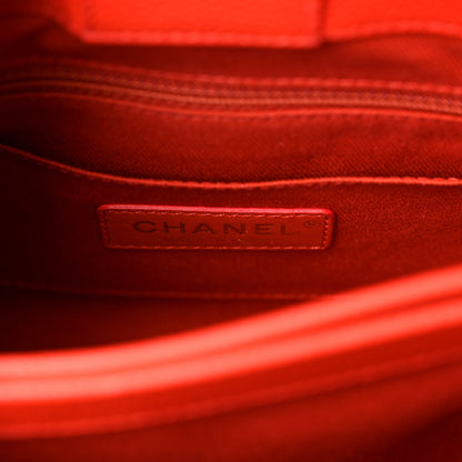 Chanel Grained Calfskin Mini Neo Executive Shopper Tote Red 5 of 11