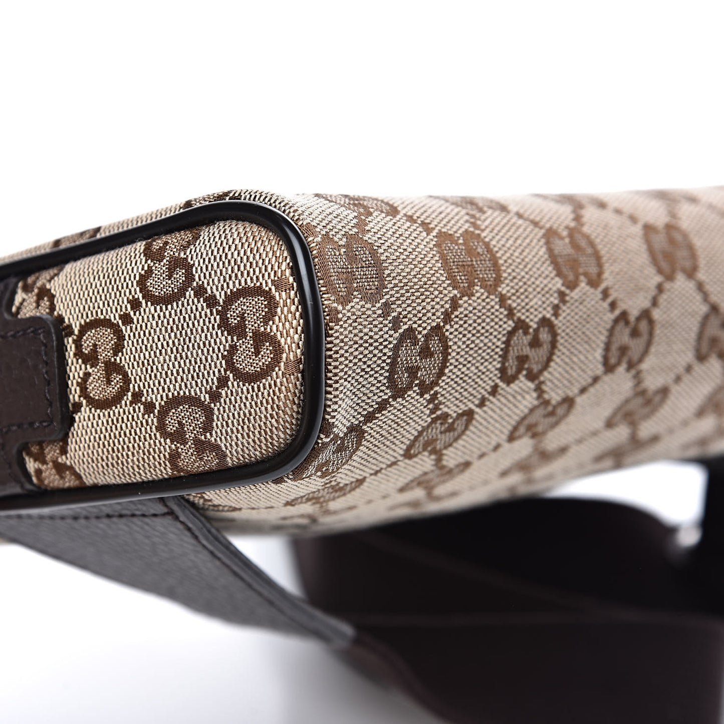 Monogram Belt Bag Dark Brown