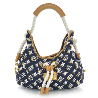 Louis Vuitton Canvas Monogram Cruise Bulles MM Navy 1 of 10