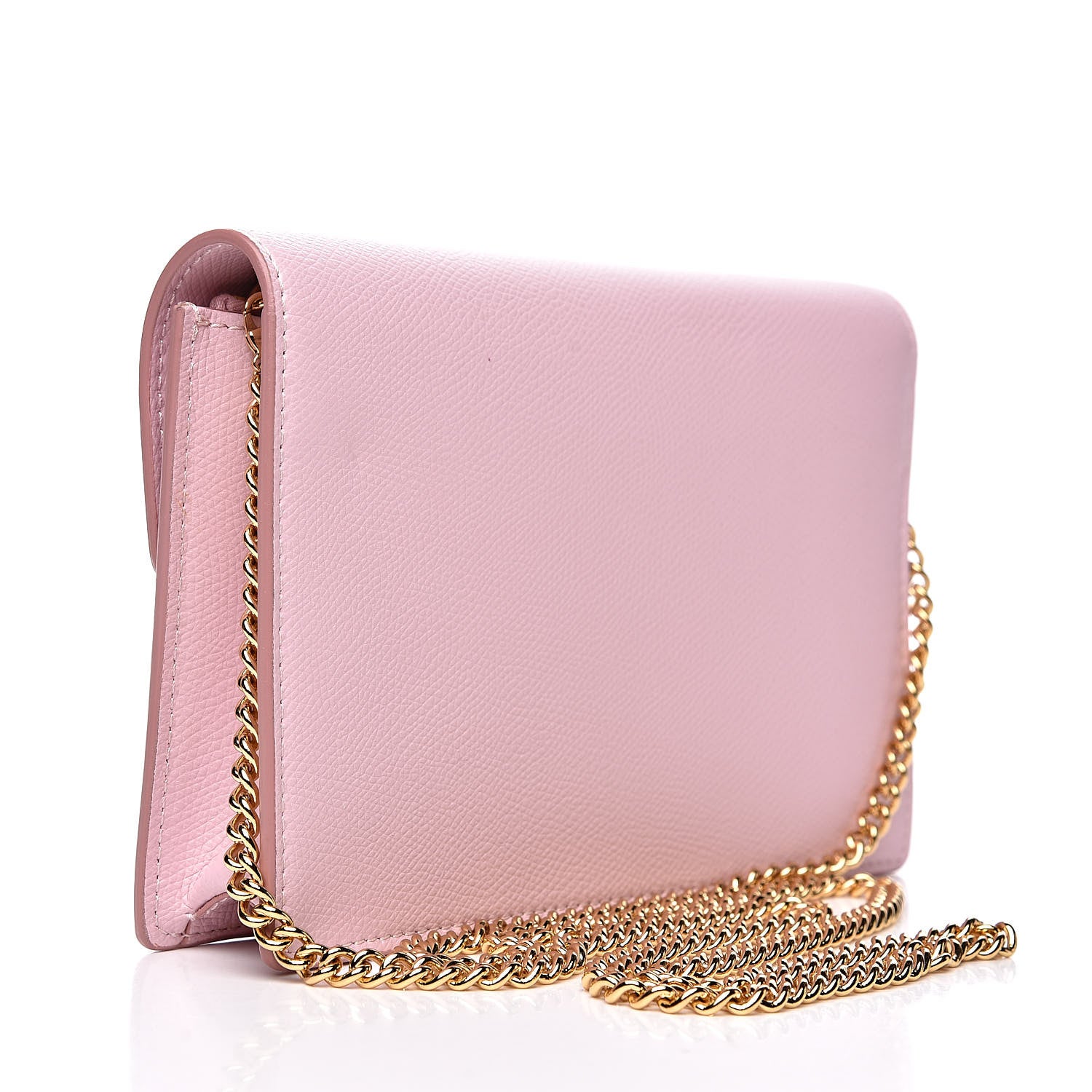 Fendi Vitello Cruise F is Fendi Medium Envelope Wallet on Chain Peonia 3 of 13