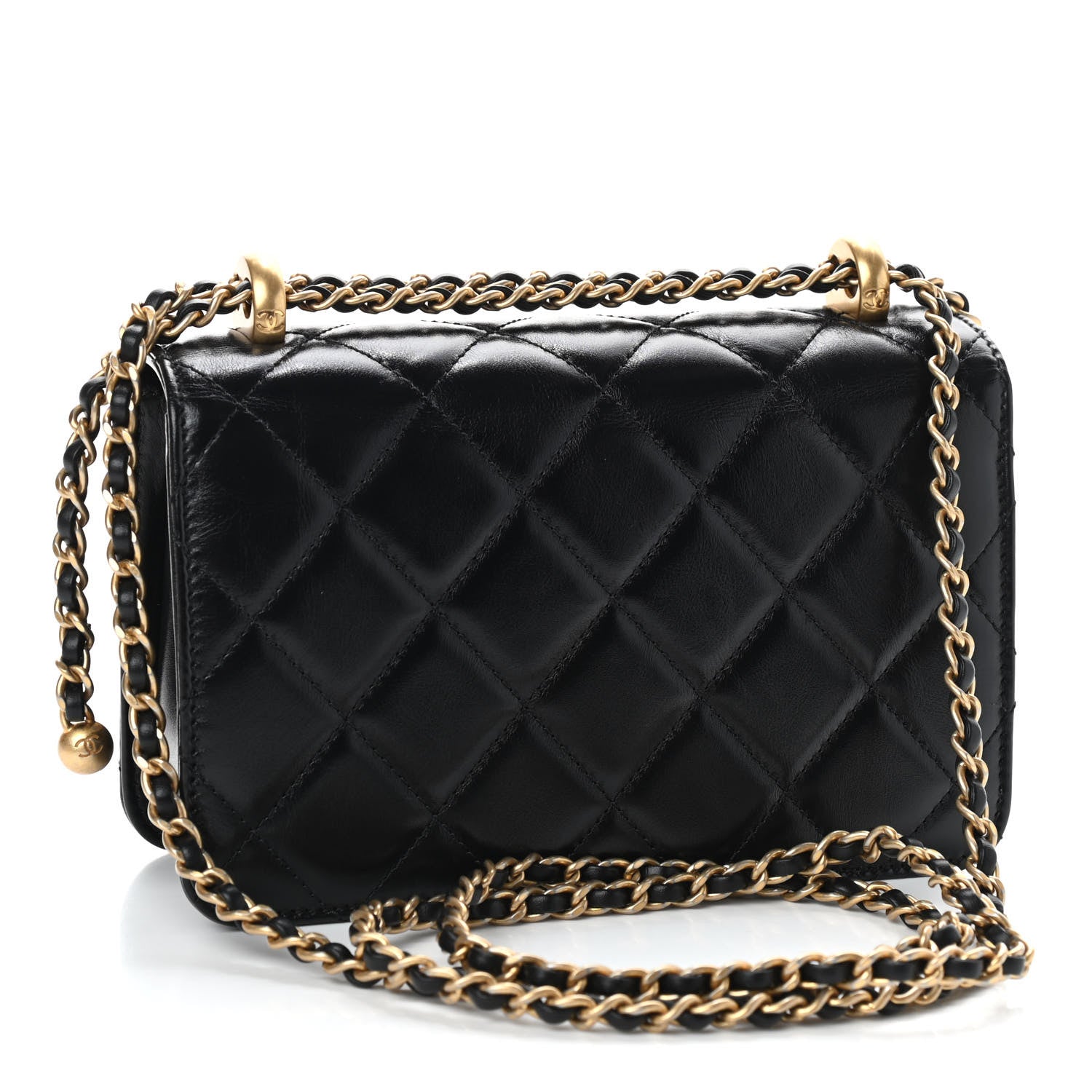 Chanel Calfskin Quilted Mini Perfect Fit Flap Black 2 of 8
