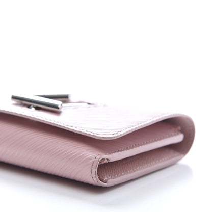 Louis Vuitton Epi Twist Compact Wallet Rose Ballerine 6 of 7