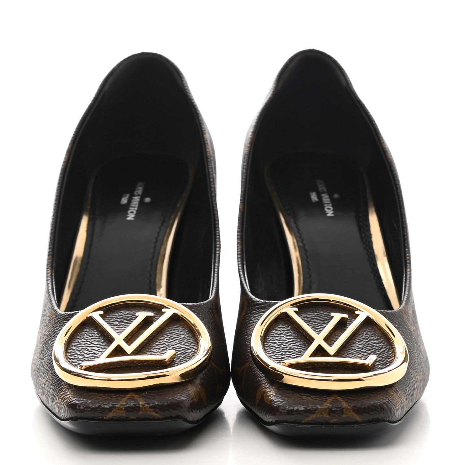 Louis Vuitton Monogram Madeleine Pumps 37 2 of 8