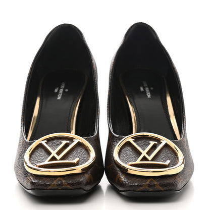 Louis Vuitton Monogram Madeleine Pumps 37 2 of 8
