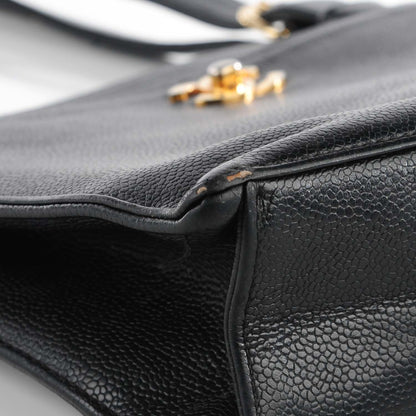 Chanel Caviar Shoulder Bag Black 9 of 14