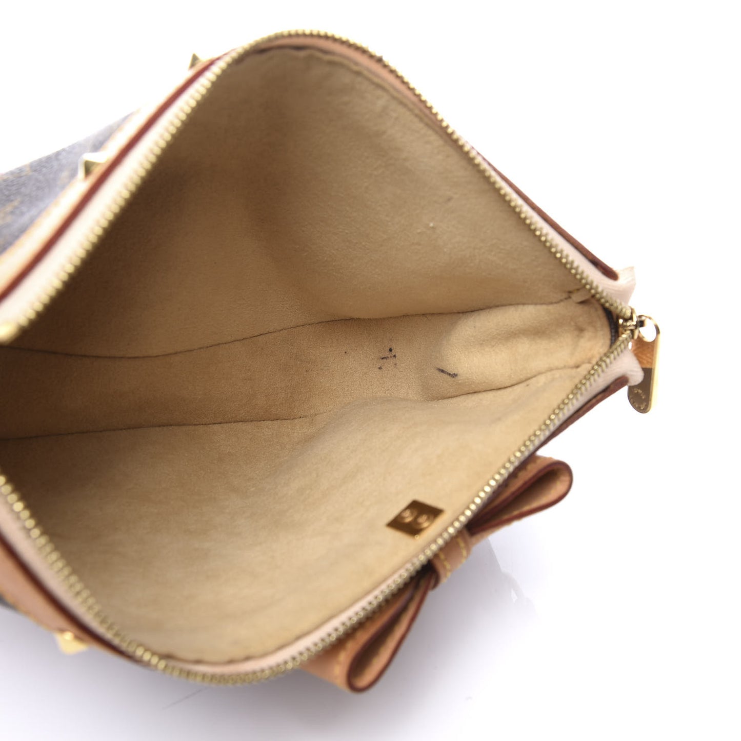 Monogram Cherry Blossom Pochette Accessories Brown