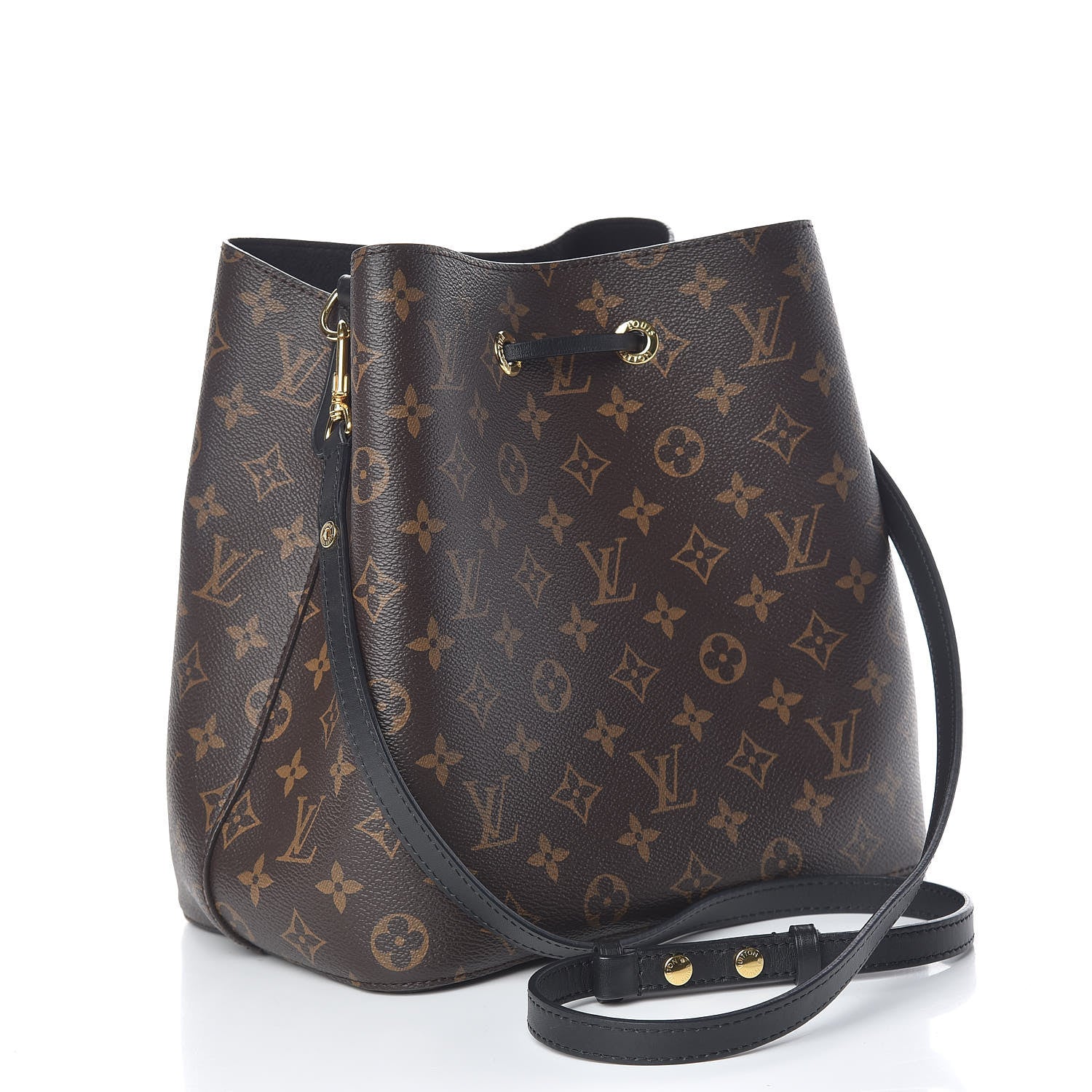 Louis Vuitton Monogram Neonoe MM Black 3 of 10