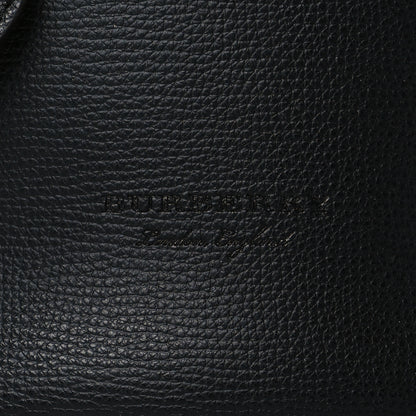 Burberry London Grainy Calfskin Small Lorne Bucket Crossbody Black 6 of 9