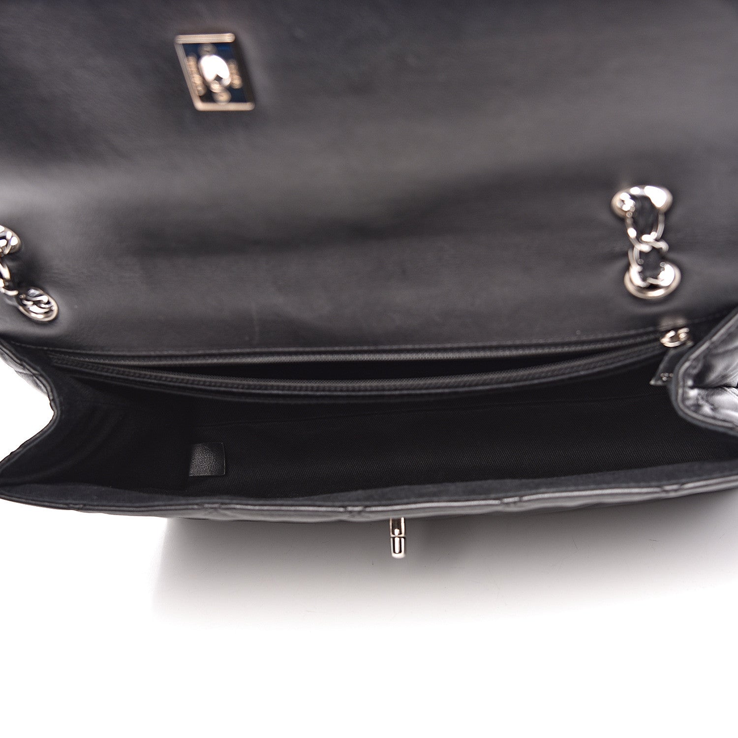 Chanel Calfskin Quilted In The Business Flap Bag Black 5 of 10