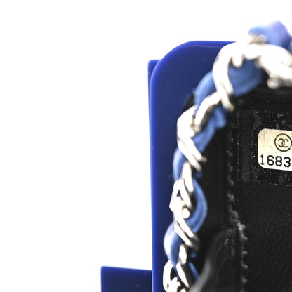 Chanel Plexiglass Boy Brick Lego Clutch Dark Blue 7 of 12