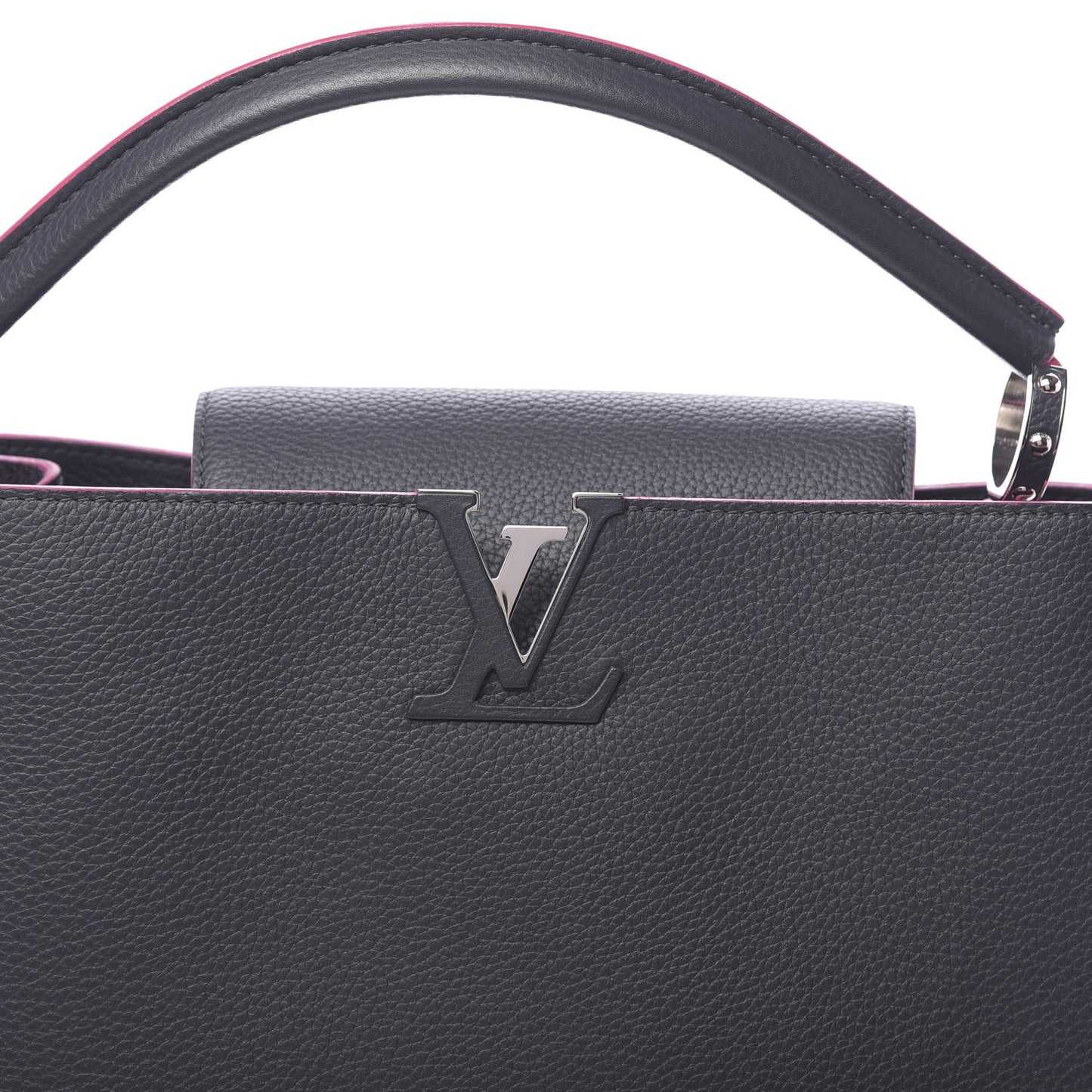 Taurillon Capucines MM Cobalt