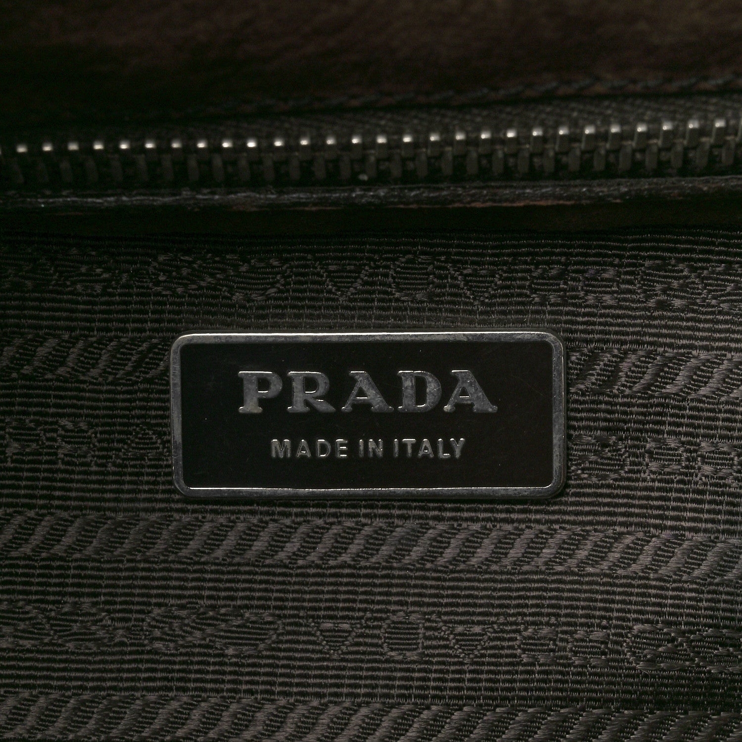 Prada Cervo Antik Easy Foldover Pushlock Satchel Teak 6 of 10