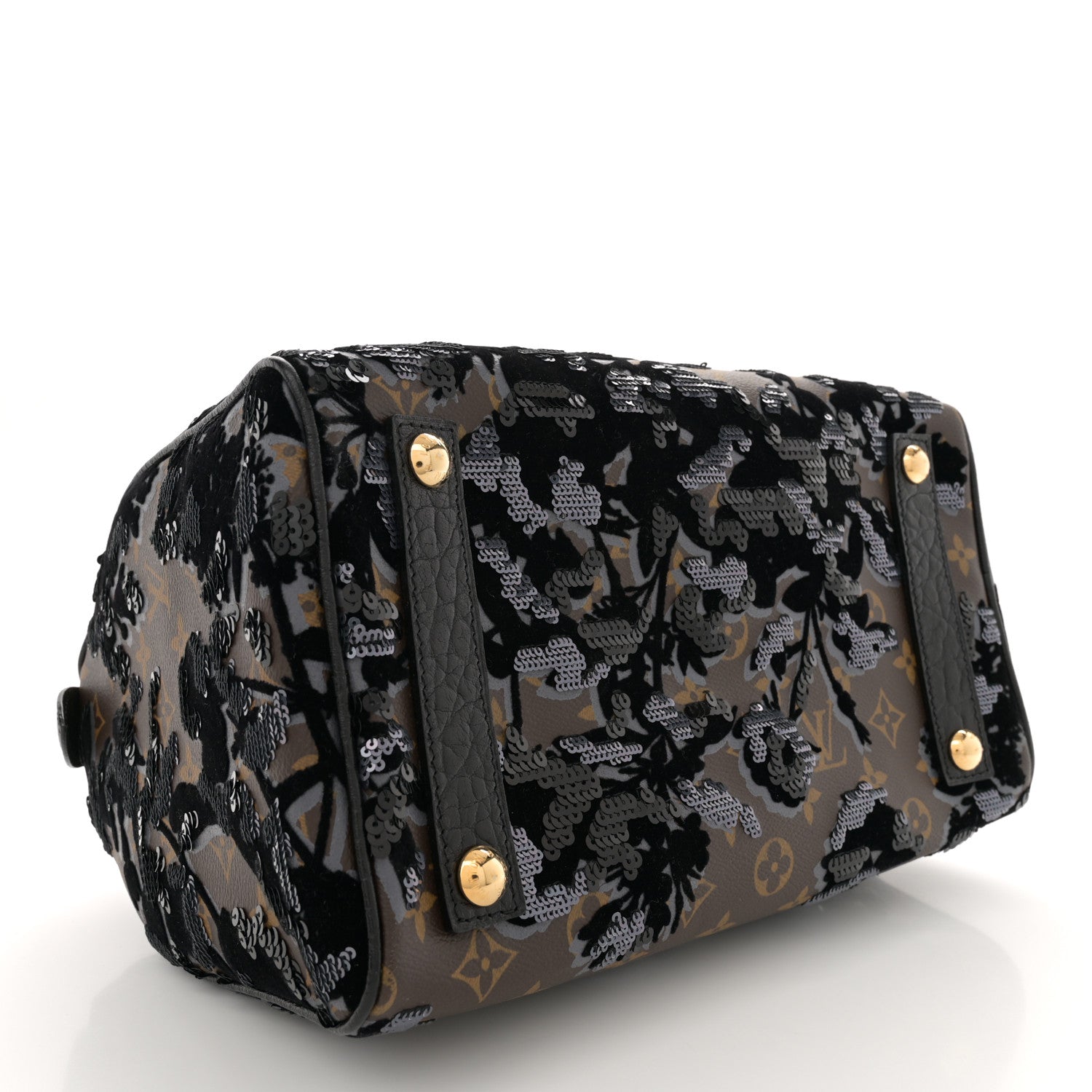 Louis Vuitton Monogram Fleur De Jais Sequins Speedy 30 4 of 10