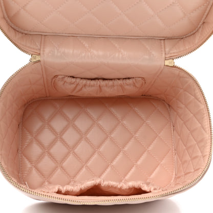 Chanel Caviar Quilted Large Vanity Pouch Light Pink 5 of 7