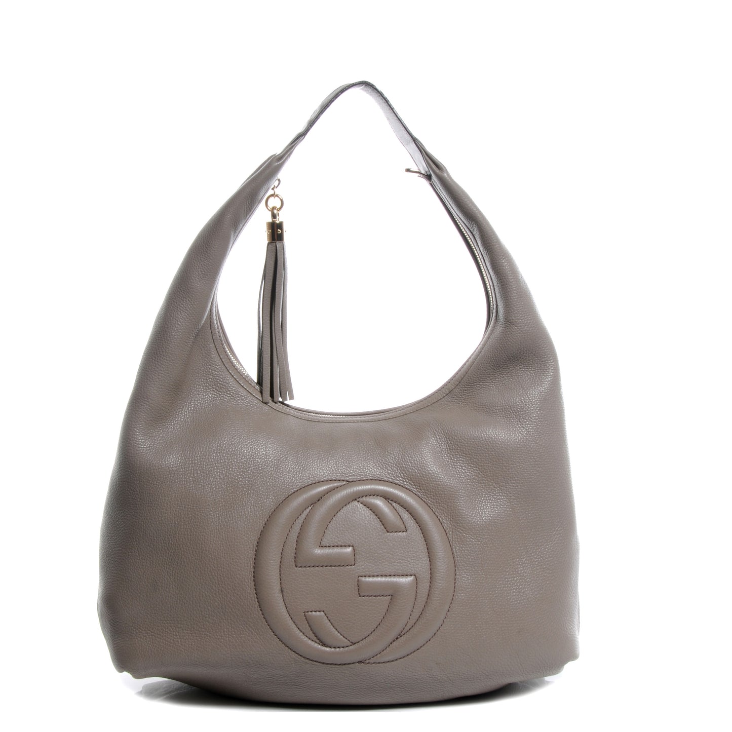 Pebbled Calfskin Large Soho Hobo New Fango