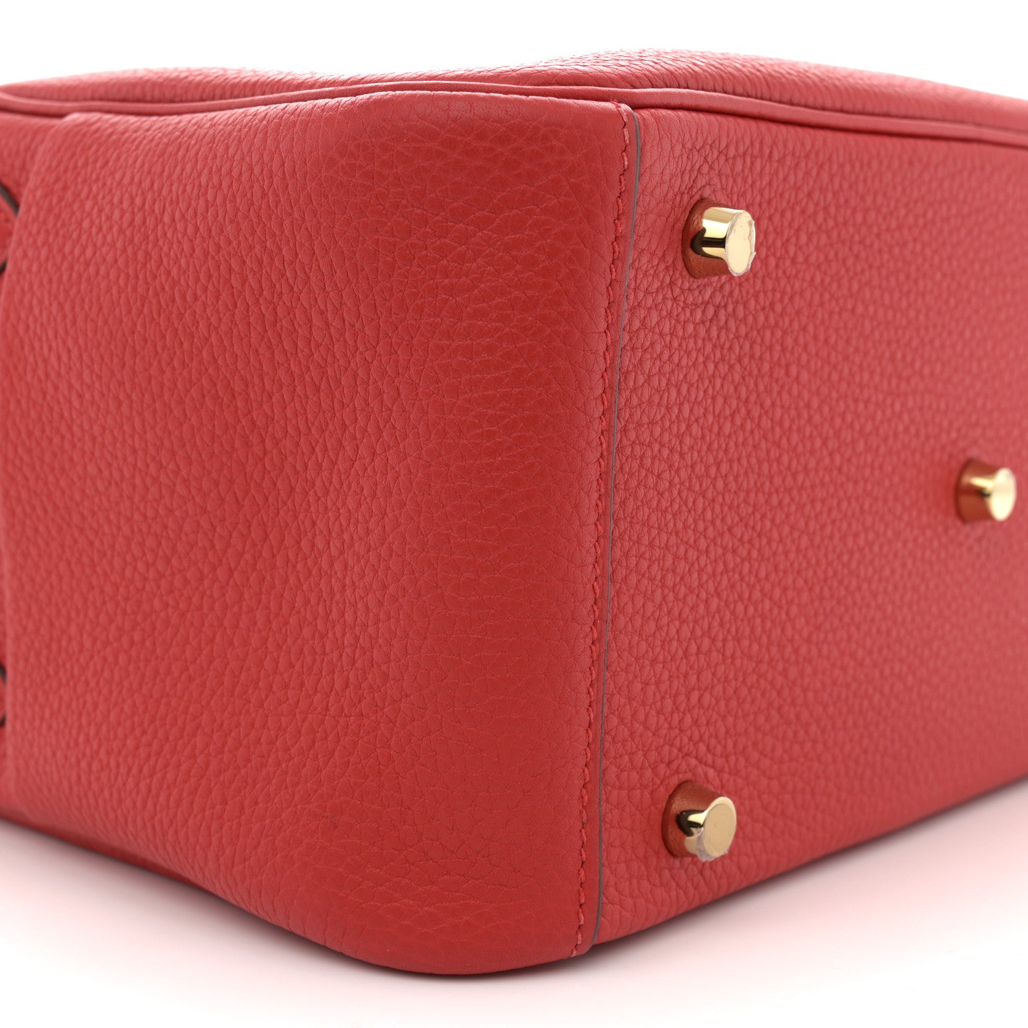 Hermes Taurillon Clemence Lindy 26 Rouge De Coeur 9 of 12