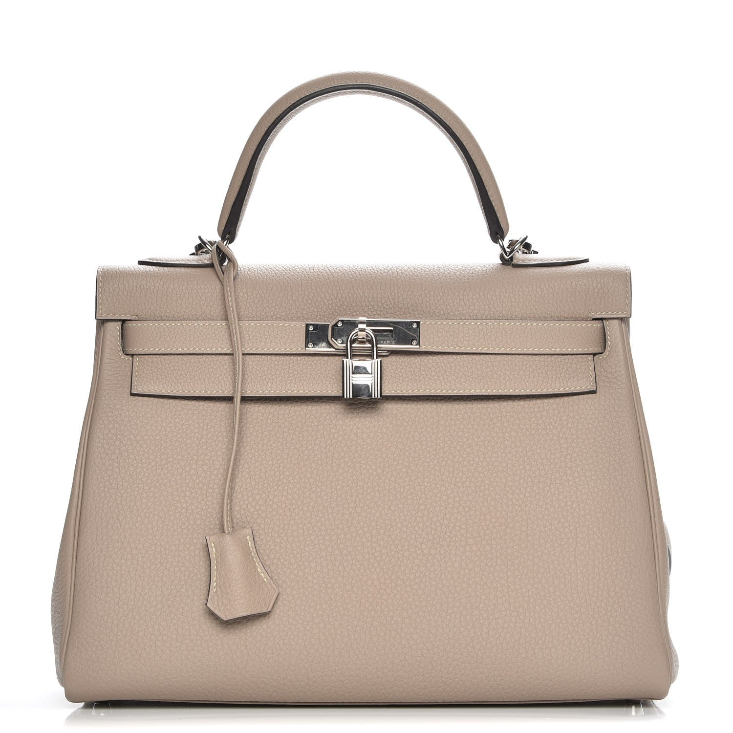 Hermes Togo Kelly Retourne 32 Gris Tourterelle 1 of 31