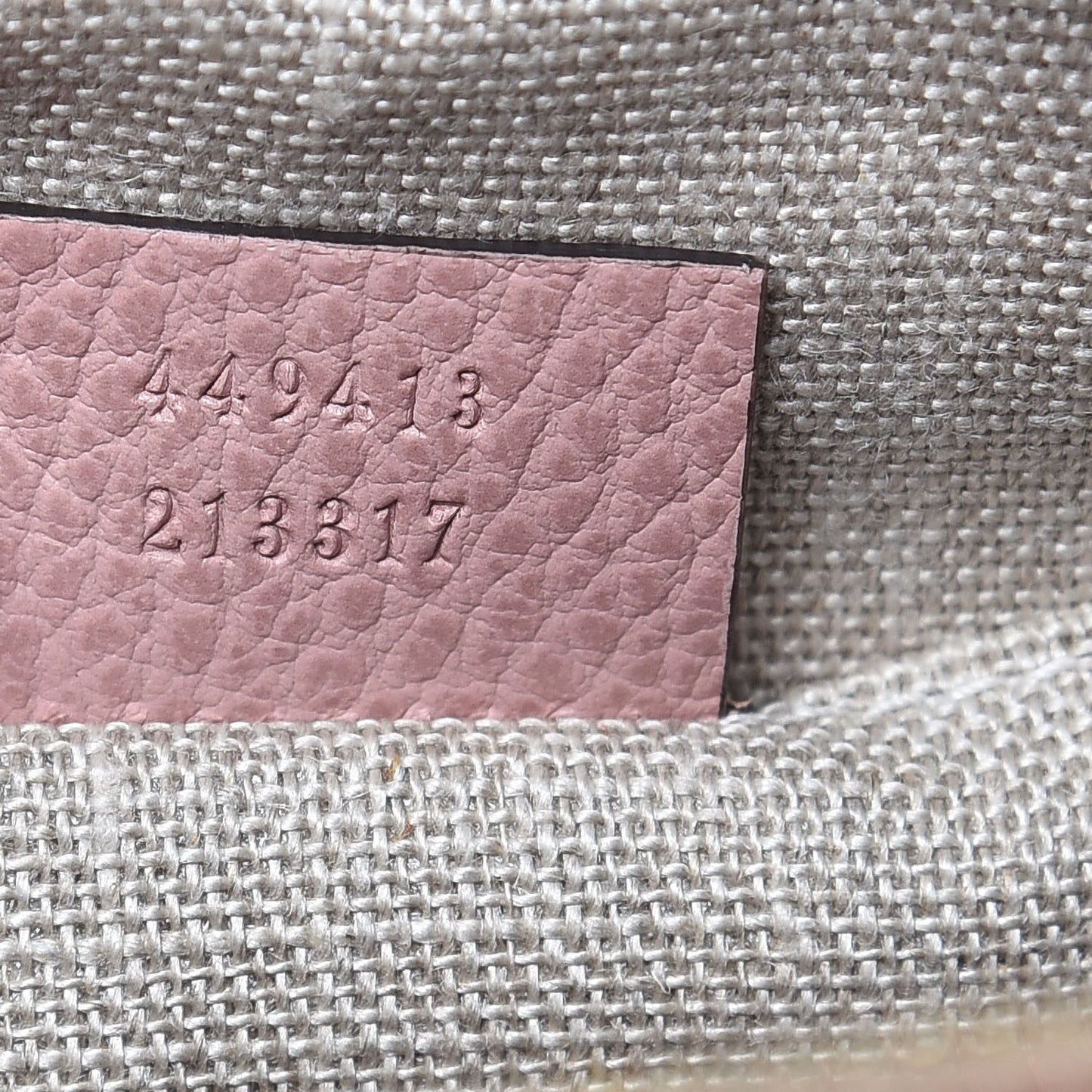 Monogram Mini Bree Messenger Bag Beige Soft Pink