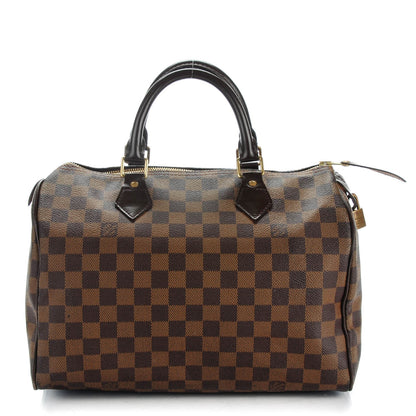 Louis Vuitton Damier Ebene Speedy 30 1 of 7