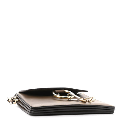 Chloe Suede Calfskin Small Faye Top Handle Bag Army Green 4 of 9