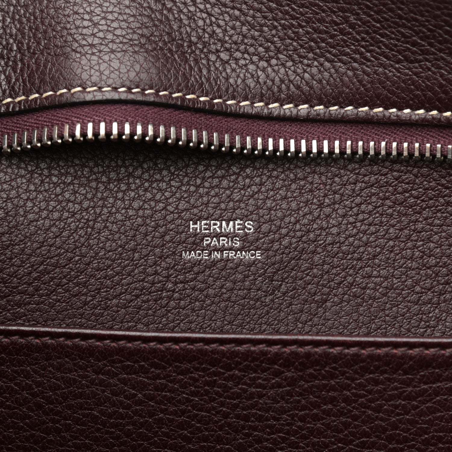 Hermes Taurillon Clemence Sac Good News GM Raisin 6 of 16