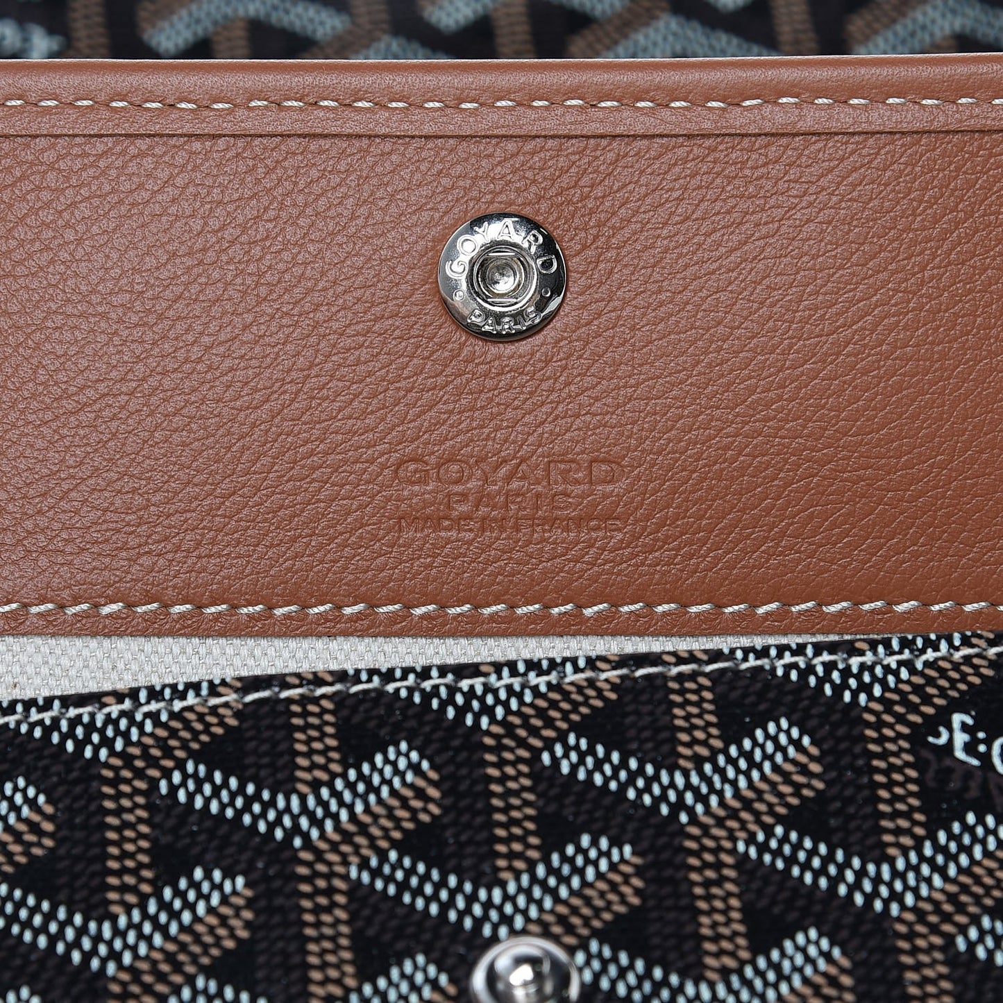 Goyardine Saint Louis PM Black Gold