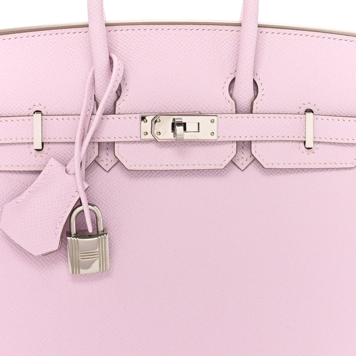 Epsom Birkin Sellier 25 Mauve Pale