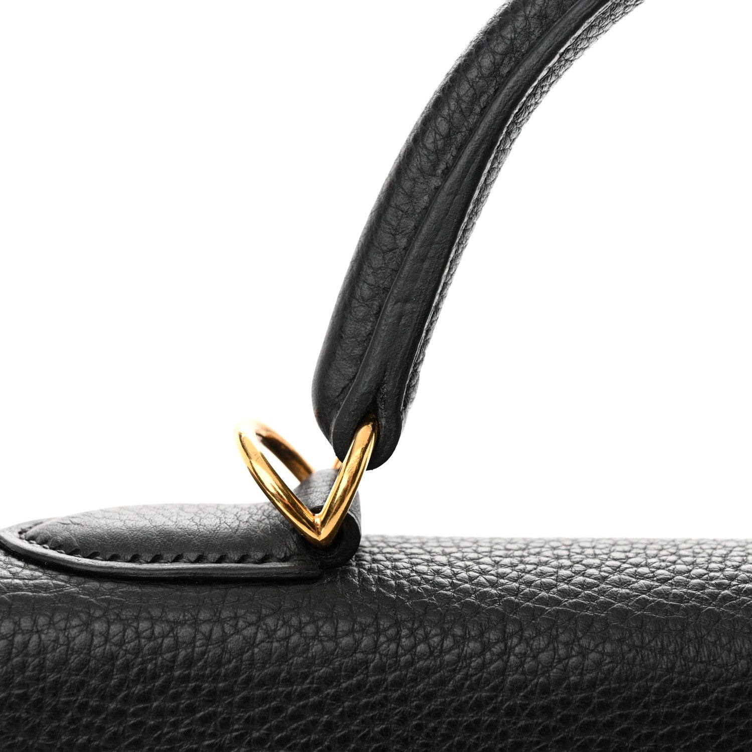 Hermes Togo Kelly Retourne 32 Black 16 of 18