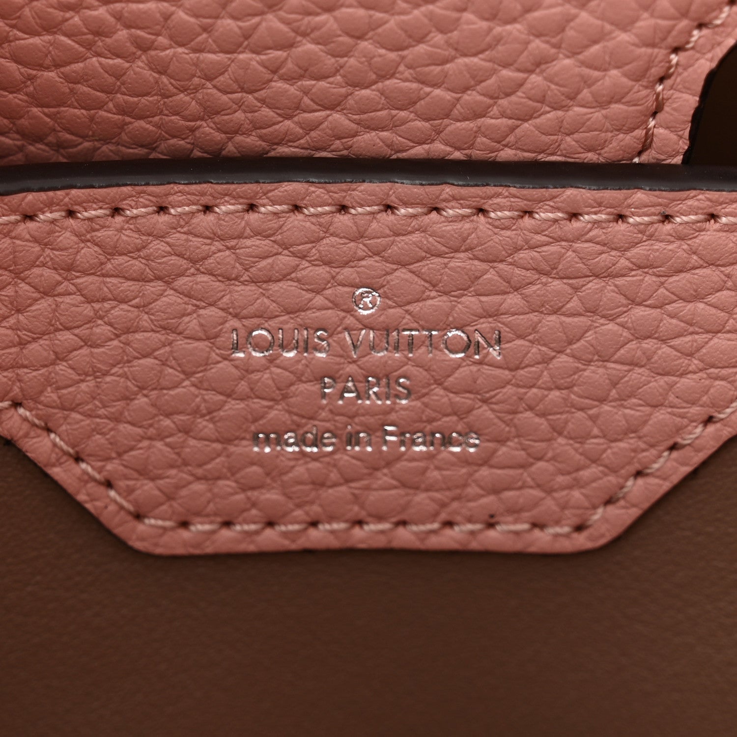 Louis Vuitton Taurillon Capucines MM Magnolia 6 of 10